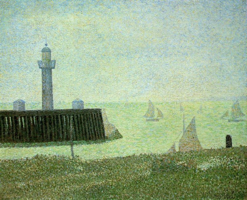 Estremit del molo, Honfleur