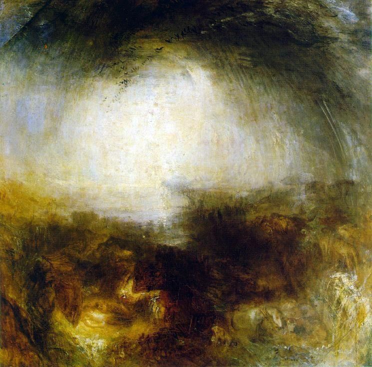 Ombra e oscurit: la sera del diluvio