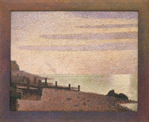 Honfleur, una sera, foce della Senna