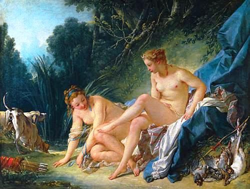 Diana al bagno